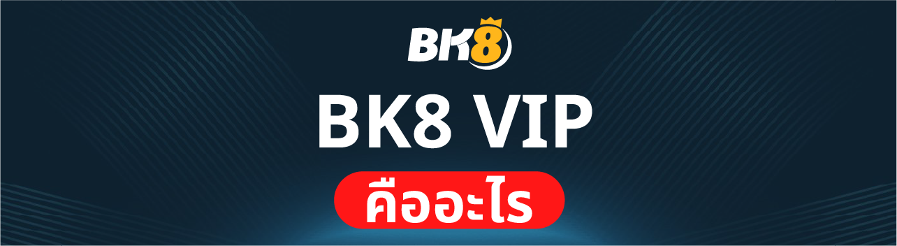 Bk8 vip สิทธิพิเศษดีๆสำหรับลูกค้าคนพิเศษของเรา 1 Bk8 vip คืออะไร